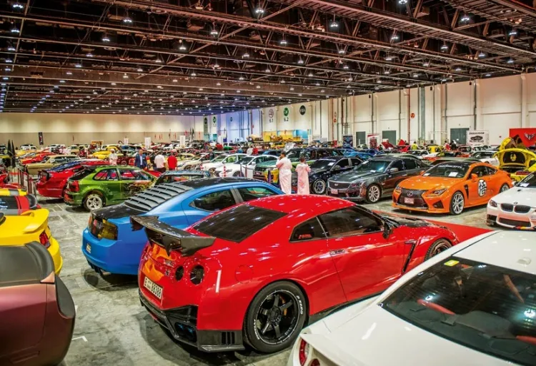 中东阿布扎比汽车、摩托车展览会