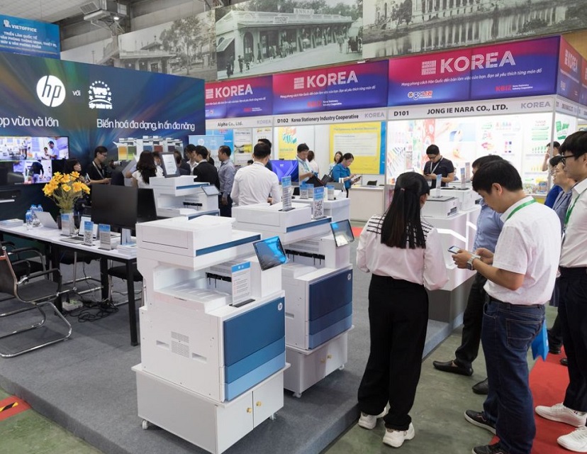 越南办公设备展展会现场(现场盛况)5