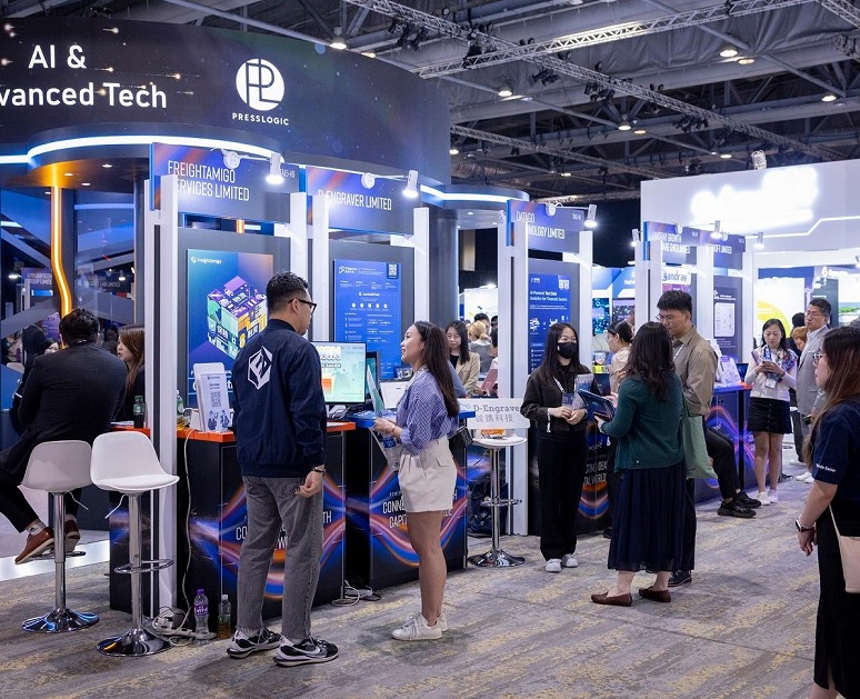 香港金融科技周展会现场(现场盛况)6