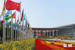 上海进口博览会展会现场(现场盛况)1