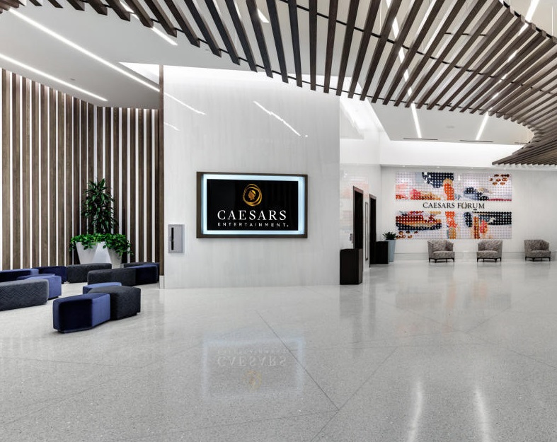 美国拉斯维加斯凯撒会展中心实拍图