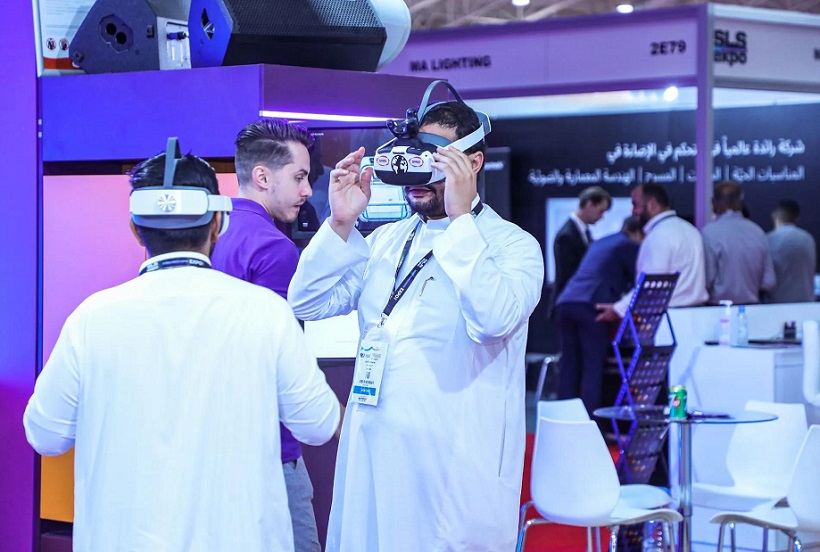 沙特灯光音响展现场图片7