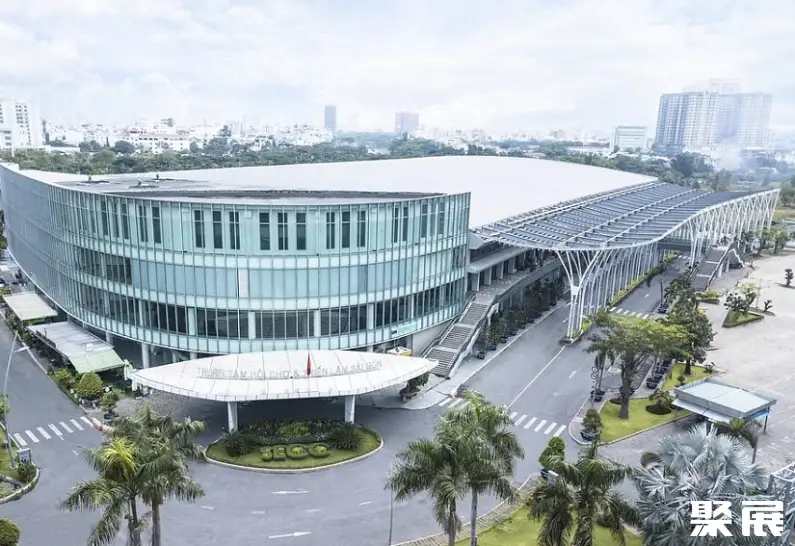 越南胡志明西贡会展中心实拍