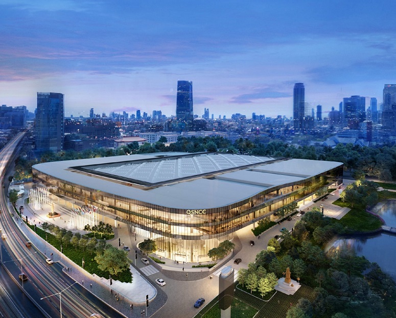 泰国曼谷诗丽吉王后国家会议中心实景