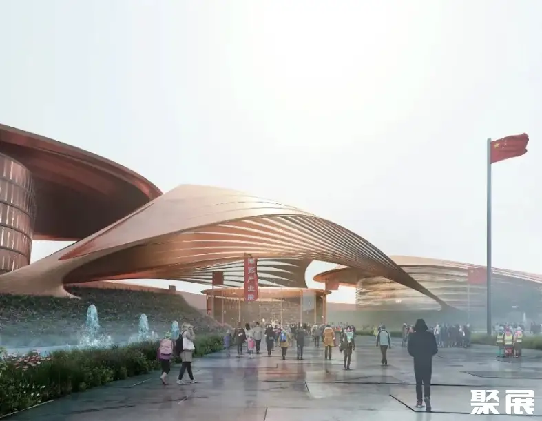 北京新国展二期展馆图