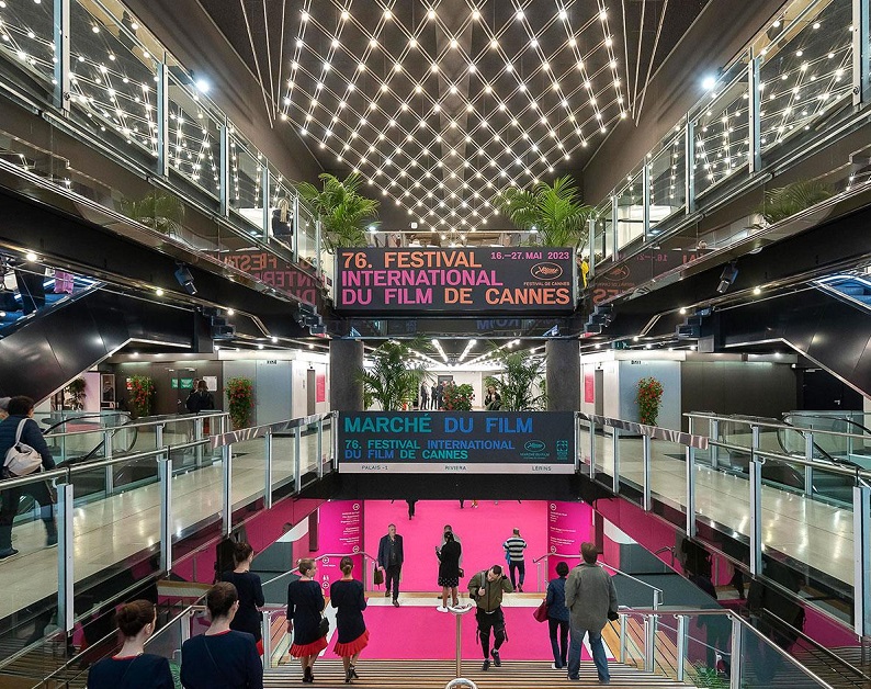 法国戛纳影节宫实拍