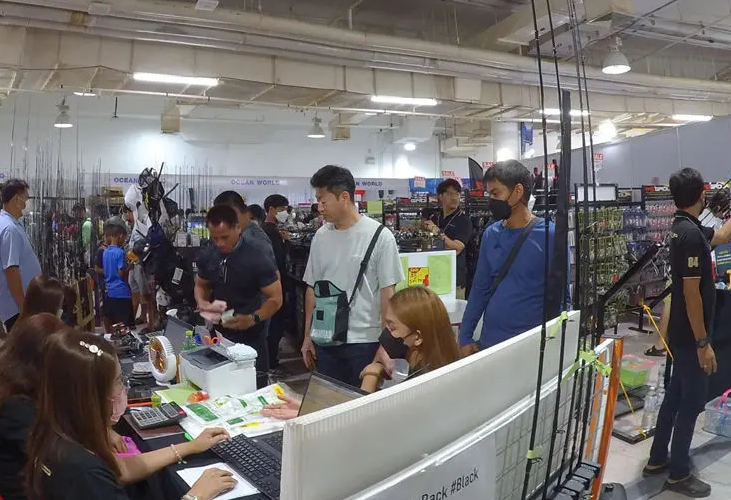 泰國釣具展展會現場(現場盛況)2