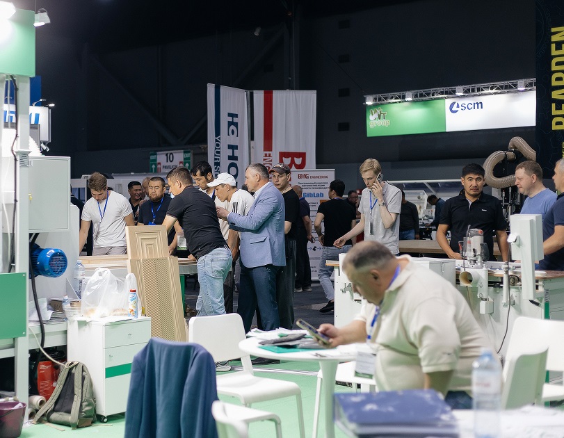 哈萨克斯坦木工机械展现场图片3