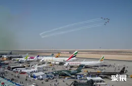 迪拜航展现场图片4