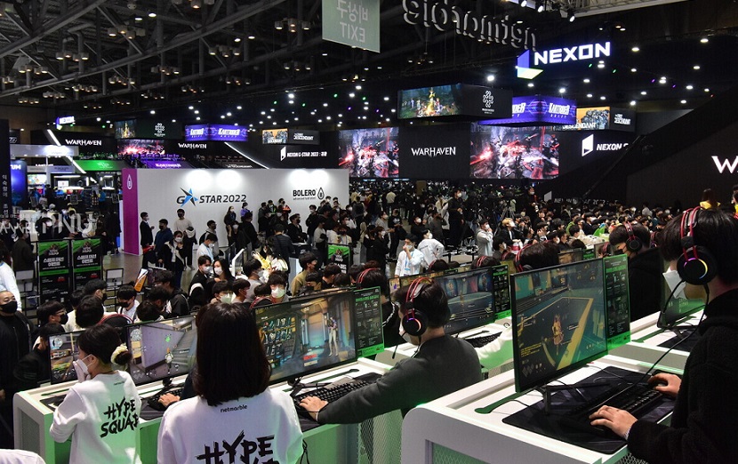 韩国游戏展展会现场(现场盛况)5