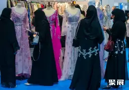 阿联酋迪拜婚纱礼服展展会现场(现场盛况)4