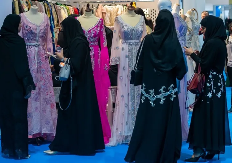 中东迪拜婚纱礼服展览会