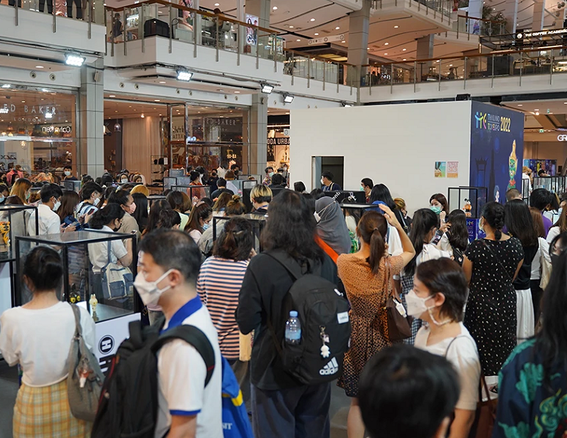 泰国潮玩展展会现场(现场盛况)3