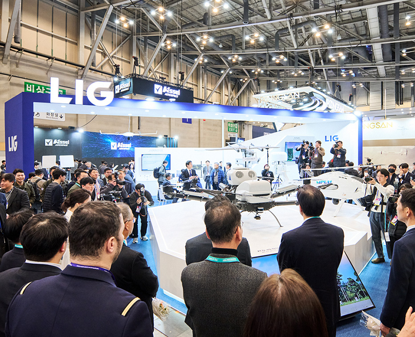 韩国无人机展展会现场(现场盛况)6