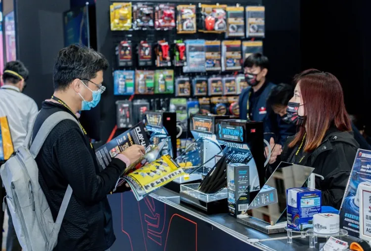 台湾台北摩托车展览会