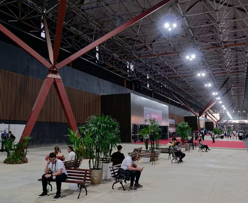 巴西圣保罗安年比会展中心实景图
