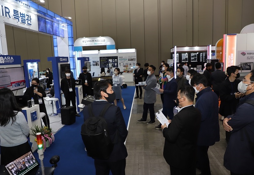 韩国机器人展展会现场(现场盛况)1