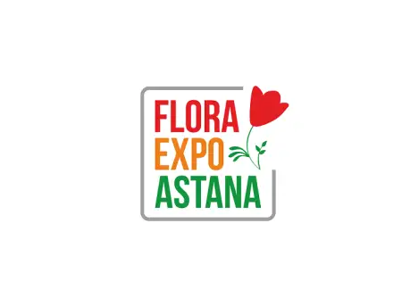 哈萨克斯坦花卉园艺展logo