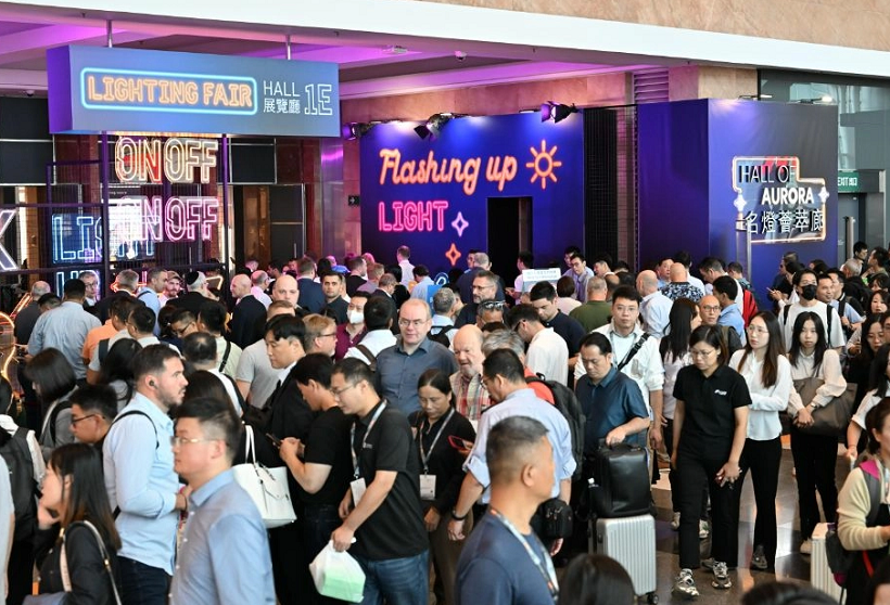 香港秋季照明展展会现场(现场盛况)1