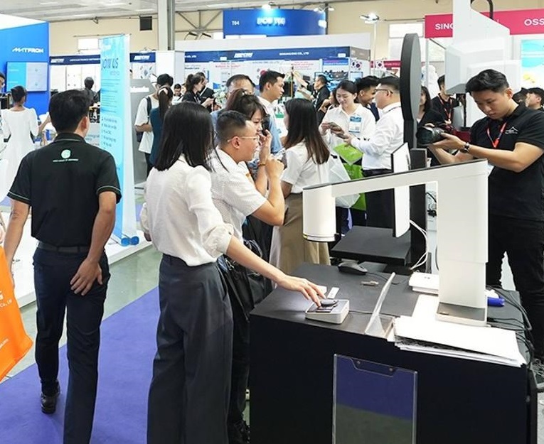 越南半导体展展会现场(现场盛况)6
