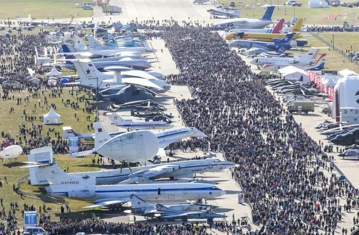 俄罗斯莫斯科航空航天展览会