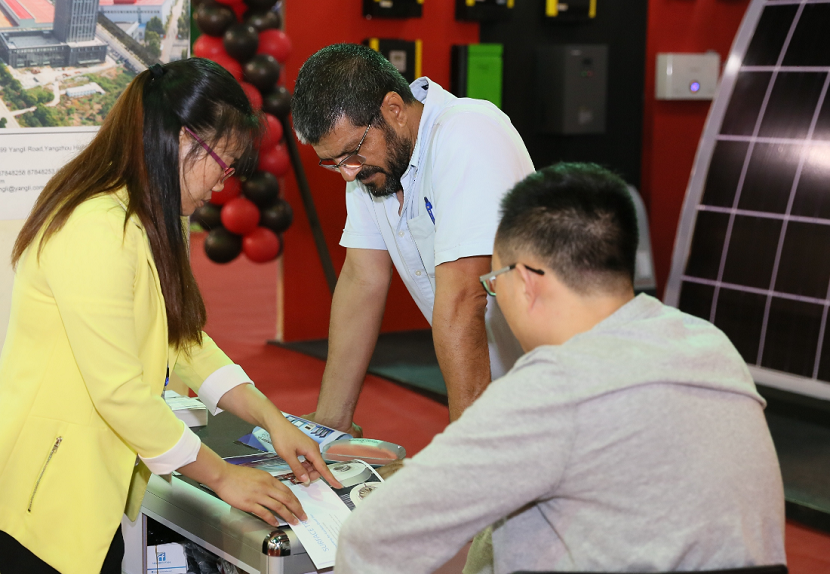 巴基斯坦光伏展现场图片7