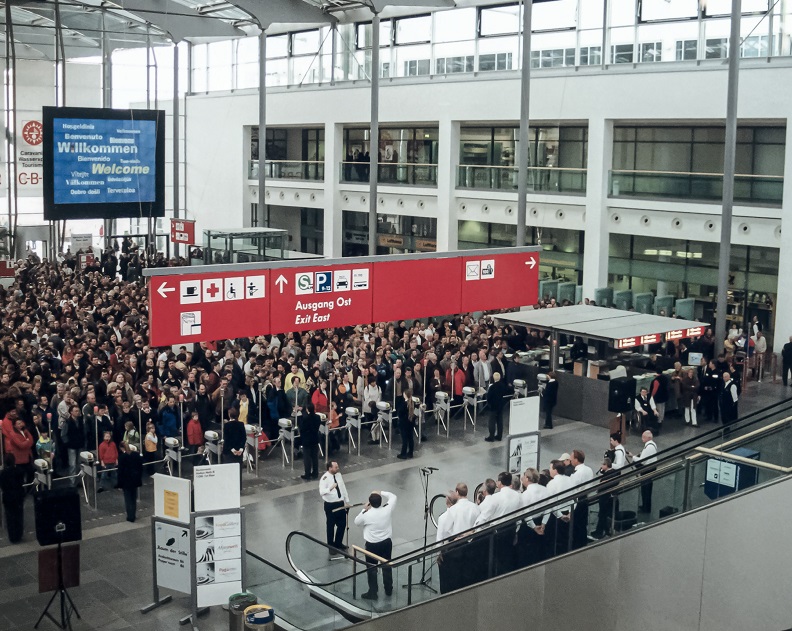 德国慕尼黑新国际博览中心实拍图