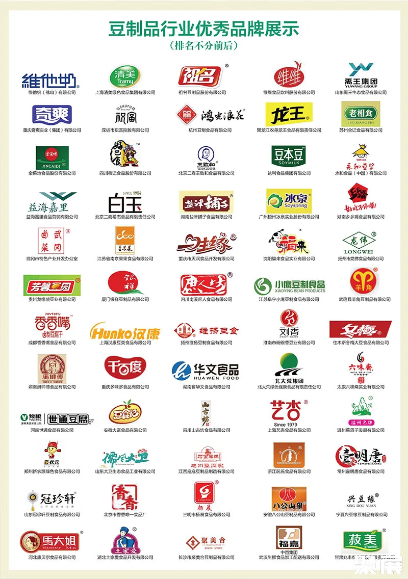 中豆展-中國大豆食品、豆制品加工設(shè)備展知名展商1