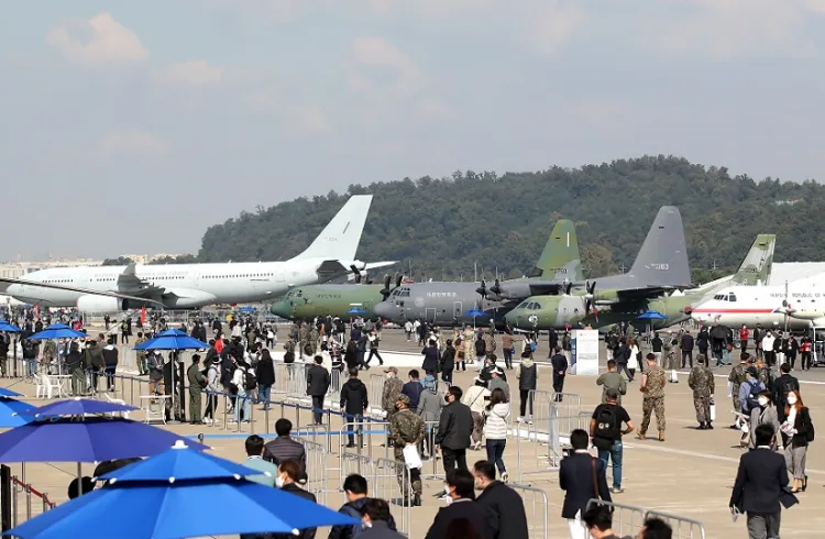 韩国首尔军警防务展览会