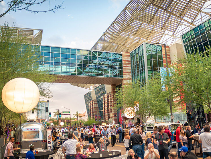 美國(guó)鳳凰城國(guó)際會(huì)展中心實(shí)景圖