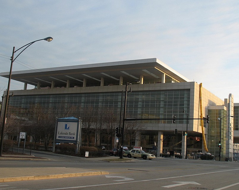 美国芝加哥迈考密会展中心实拍