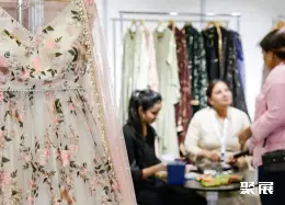 阿联酋迪拜婚纱礼服展展会现场(现场盛况)7