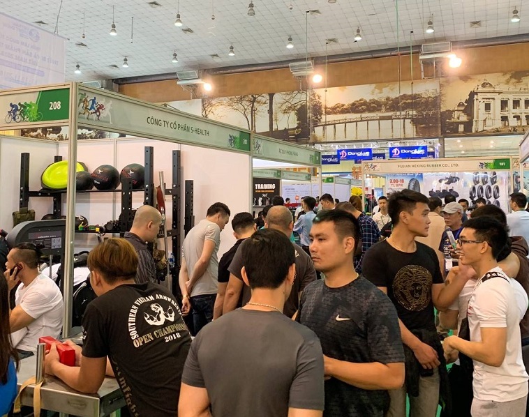 越南健身器械展展会现场(现场盛况)3