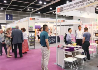 香港殡仪展现场图片1