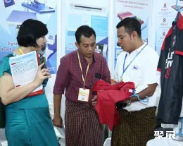 缅甸纺织展现场图片5