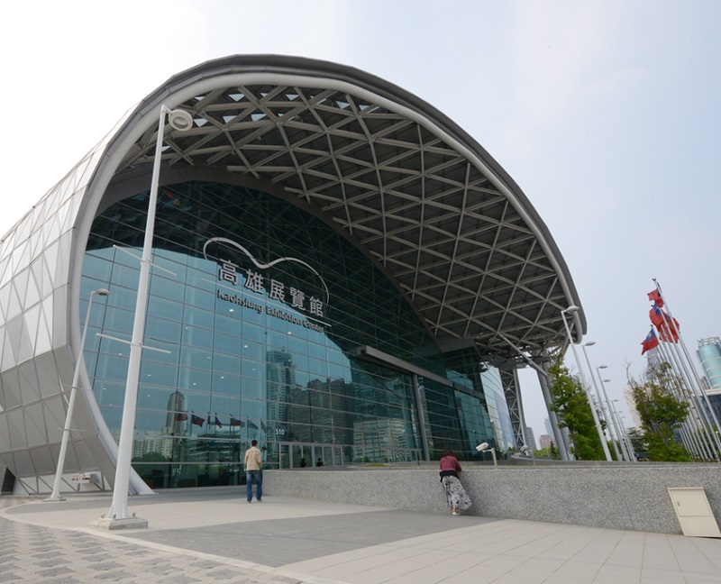 臺灣高雄會展館實景