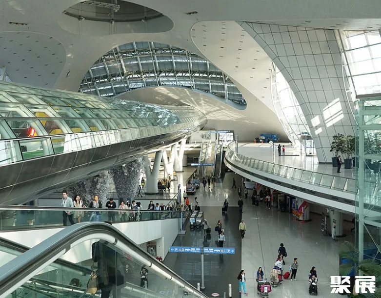 韩国首尔仁川国际机场实拍