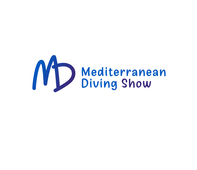 Mdivingshow exhibition logo