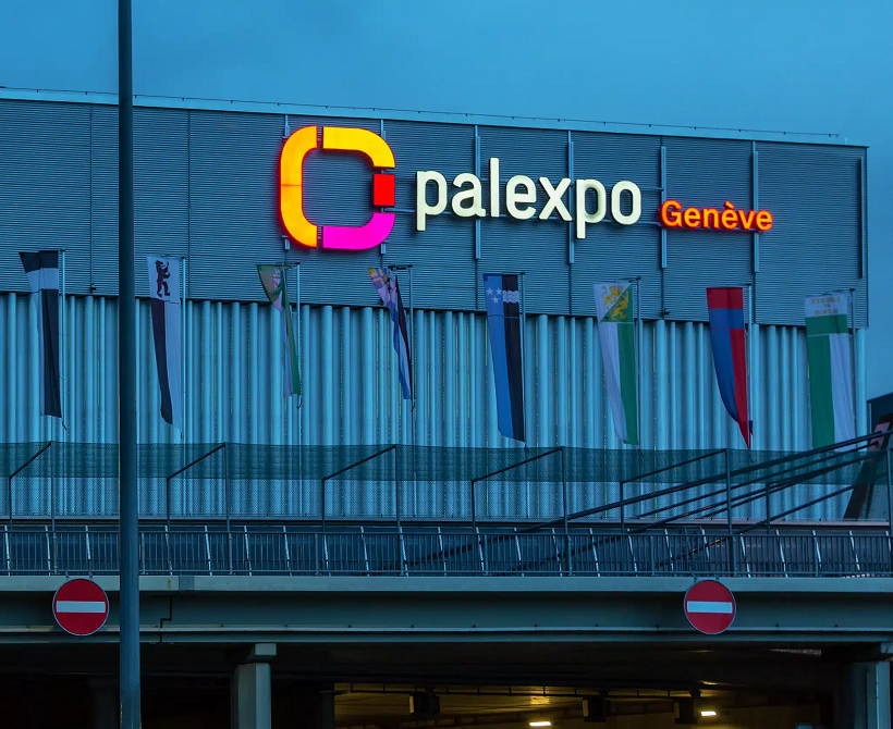 瑞士日內瓦Palexpo會展中心實景