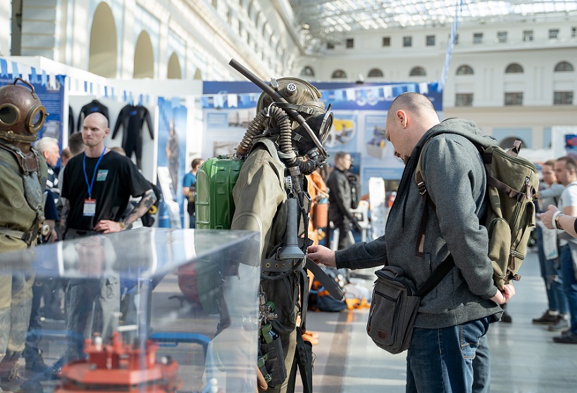 俄羅斯潛水展展會現場(現場盛況)6