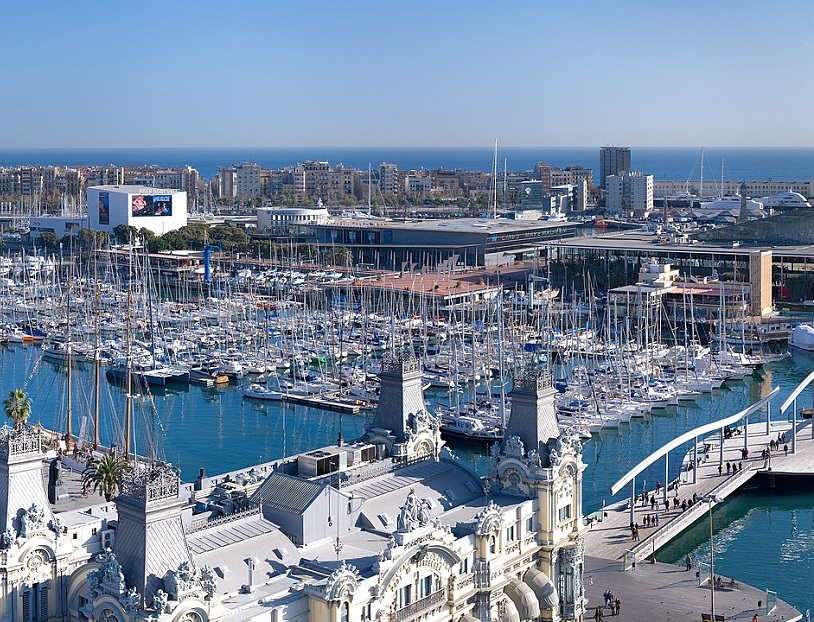 西班牙巴塞罗那维尔港