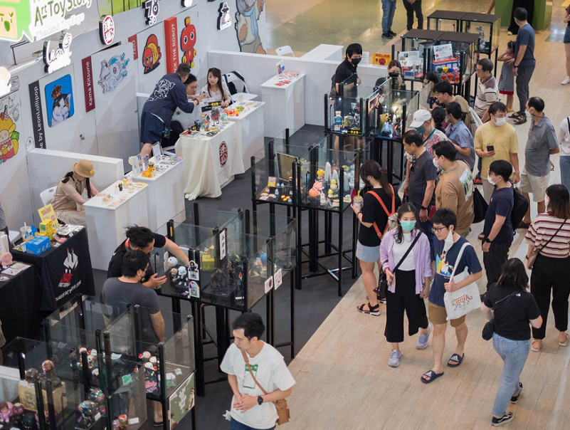 泰国潮玩展展会现场(现场盛况)2