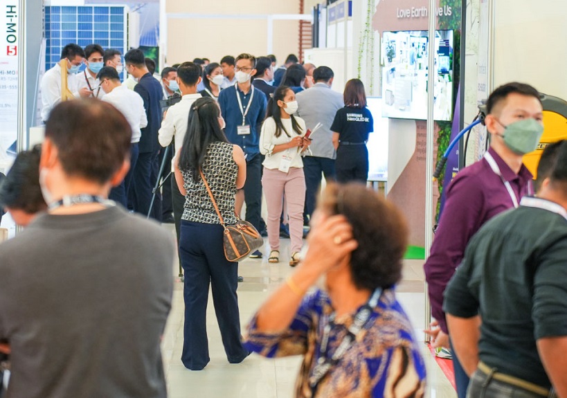 柬埔寨光伏展现场图片4