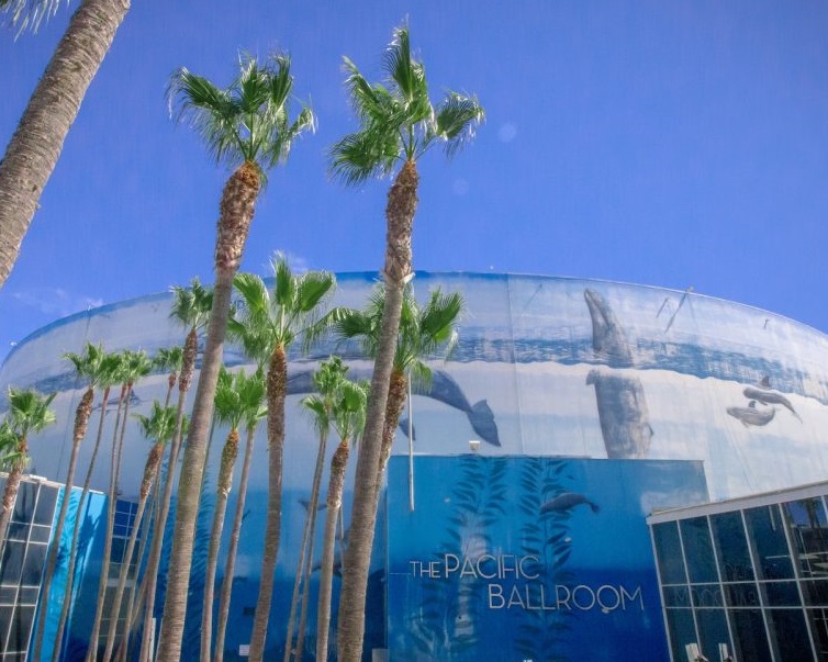 美国长滩会展娱乐中心展馆图