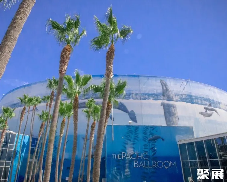 美国长滩会展娱乐中心展馆图