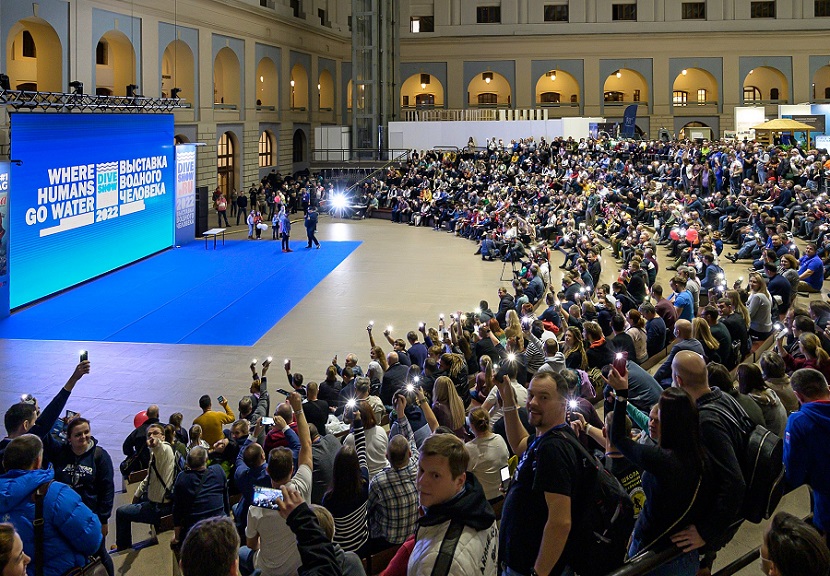 俄羅斯潛水展展會現場(現場盛況)1