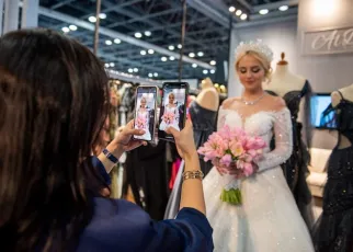 迪拜婚纱展现场图片1