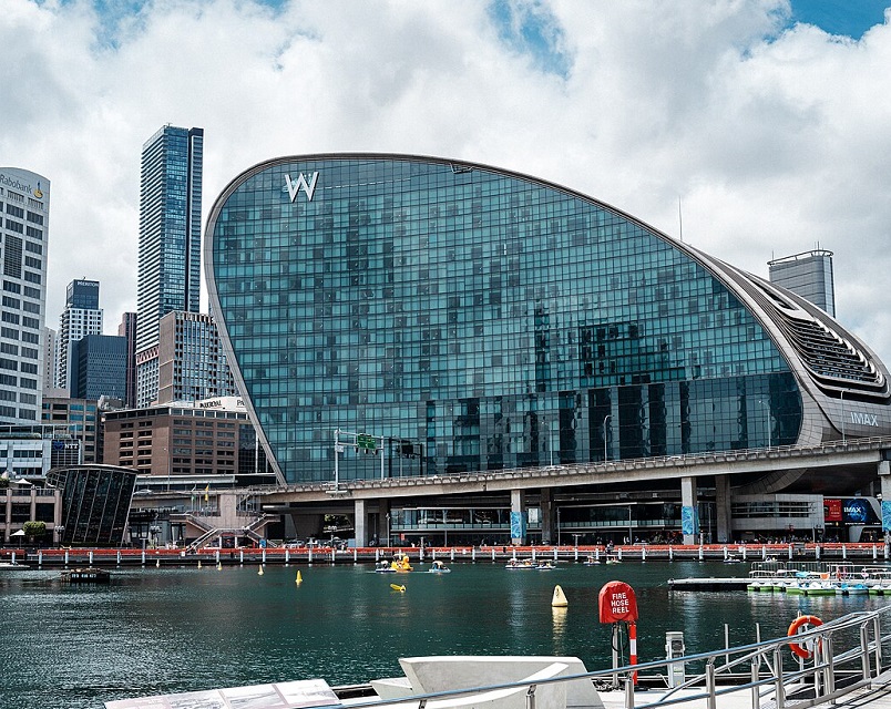 澳大利亚悉尼达令港实拍