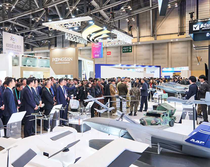 韩国无人机展展会现场(现场盛况)7