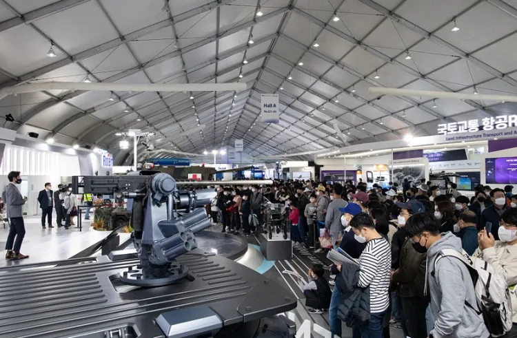 韩国首尔军警防务展览会